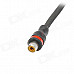 3.5mm Female to Dual Male Car Audio Split Y-Cable - Black (20 CM)