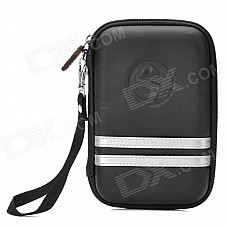 G-COVER Protective EVA + Nylon Bag Case for 5" GPS Navigator - Black