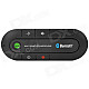 Universal Dual-Standby Multi-point Car Bluetooth V3.0+EDR Handsfree Speakerphone - Black + Silver