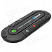 Universal Dual-Standby Multi-point Car Bluetooth V3.0+EDR Handsfree Speakerphone - Black + Silver