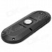 Universal Dual-Standby Multi-point Car Bluetooth V3.0+EDR Handsfree Speakerphone - Black + Silver