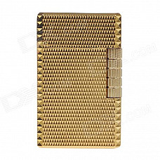 High Quality Zinc Alloy Butane Gas Lighter - Golden