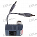 CCTV via Cat-5 Twisted Pair Audio/Video/Power Balun Transceivers (Pair)