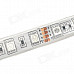 Waterproof 72W 4500lm 300-SMD 5050 LED RGB Soft Decoration Strip w/ 24-Key Remote Controller (5m)