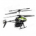 WLtoys V969 3.5-CH IR Remote Control Bubble Jet R/C Helicopter w/ Gyro / Colorful LED - Green