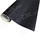 Merdia CFM001DX12 Decoration 3D PVC Carbon Fiber Film Car Wrap Sticker - Black (127 x 50cm)