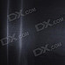 Merdia CFM001DX12 Decoration 3D PVC Carbon Fiber Film Car Wrap Sticker - Black (127 x 50cm)