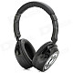 Blue Tiger M8 Multi-Function Bluetooth v4.0 Stereo Headphones Headset / Microphone - Black + Silver