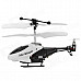 LH1210 Mini 3.5CH RC Helicopter Controled by Iphone / Android Cellphones - Black + White (3 x AG10)