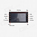 Joyous J-2615MX 6.2" Touch Screen Car Recorder w/ GPS, DVD, FM/AM Radio, Bluetooth, USB / SD - Black