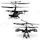 V7 Avatar 4-Channel 2.4GHz RC Helicopter w/ Gyroscope - Dark Grey + Black