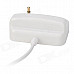 USB 2.0 Data Charging Dock Station fo Ipod Shuffle 2 / 3 / 4 - White