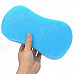 Number Eight Shaped Sponge Car Wash Brush - Blue