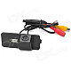 Water Resistant Wide Angle Car Rearview Video Camera w/ 2-LED for Volkswagen Magotan / POLO / Passat