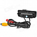 Water Resistant Wide Angle Car Rearview Video Camera w/ 2-LED for Volkswagen Magotan / POLO / Passat