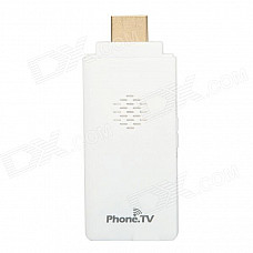 Phone TV S1 Multi-Media Wi-Fi Display Dongle w/ DLNA / Miracast - White