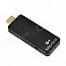 CHEERLINK Mini HDMI WiFi Wireless Video Interaction Dongle w/ DLNA / Airplay - Black