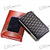 2-in-1 Cigarette Case with Butane Jet Torch Lighter (Holds 10 Cigarettes)