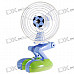 USB/3*AA Powered Soccer Robot Oscillating Cooling Fan