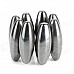 DIY Oval Shaped Neodymium Magnet Decoration Healthcare Supplies - Deep Grey (10 PCS)