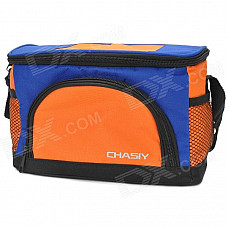 Car Mini Nonwoven Fabric + PVC Warm Keeping / Freezing Hanging Storage Bag - Black + Blue + Orange