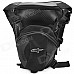 Outdoor Cycling Motorcycle Water Resistant Waist / Leg Bag - Black