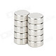 10050035W 5 x 2mm Round Magnet - Silver (10 PCS)
