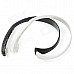 Universal Wireless Hands-free Headband Headphone - Black + White (2 PCS)