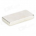 10050032W Strong Rare Earth Block NdFeB Magnet - Silver (5 PCS)
