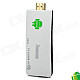 Jesurun E888 Quad-Core Android 4.2 Mini PC Google TV Player w/ 2GB RAM / 8GB ROM / Bluetooth - White