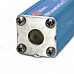 Aluminum Alloy 16MHz Car FM Impedance Convertor - Blue (12V)