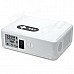 RuiQi MY-668T 1280 x 800 Android 4.0 LCD Projector w/ 1GB RAM / 4GB ROM / LED - White + Black