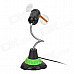 PZCD PZ-20 USB Powered Editable 11-LED Green Light Flexible Fan Cooler