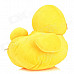 HY0901 Short Plush Rubber Duck Doll - Yellow