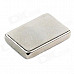 10050044W DIY Rectangular NdFeB Magnets - Silver (30 x 20 x 5mm / 2 PCS)