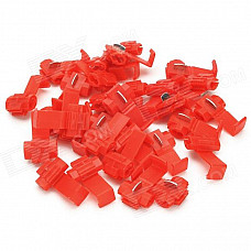 Quick Splice Wire Connectors - Red (30 PCS)