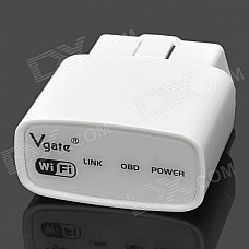 Vgate Car Vehicle Wi-Fi iCar OBD-II Code Diagnostic Tool / Clearer - White