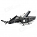 UD U807A 3.5-CH Iphone / Ipad / Ipod IR Remote Control R/C Helicopter w/ Gyro / 3-LED - Black