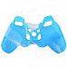 Universal Silicone Cover for PS2/PS3 Wired Wireless Controller - Blue + White