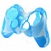 Universal Silicone Cover for PS2/PS3 Wired Wireless Controller - Blue + White