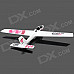 Mini EPO Hand Launch Glider Airplane Toy - White + Blue