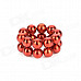 5mm Neodymium Magnet Sphere Steel Balls DIY Puzzle Set - Red (20 PCS)