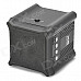 XS018 Portable MP3 Speaker w/ FM Radio / TF - Black + Silver