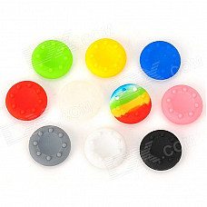 Thumbsticks Joystick Grips for PS3 / PS2 / Xbox 360 - Multicolored (10 PCS)