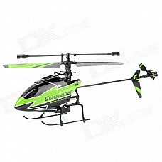 WLtoys V911-1 4-Channel 2.4GHz R/C Helicopter w/ 2.8" LCD Remote Controller - Green + Black