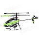 WLtoys V911-1 4-Channel 2.4GHz R/C Helicopter w/ 2.8" LCD Remote Controller - Green + Black