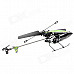 WLtoys V911-1 4-Channel 2.4GHz R/C Helicopter w/ 2.8" LCD Remote Controller - Green + Black