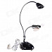 Flexible Neck USB Powered LED Keyboard Light with Cooling Fan (Color Assorted)