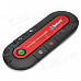 Vehicle-mounted Bluetooth V3.0 + EDR Handsfree Kit - Black + Red