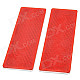 Plastic Reflective Warning Tape for Cars - Red (2 PCS)